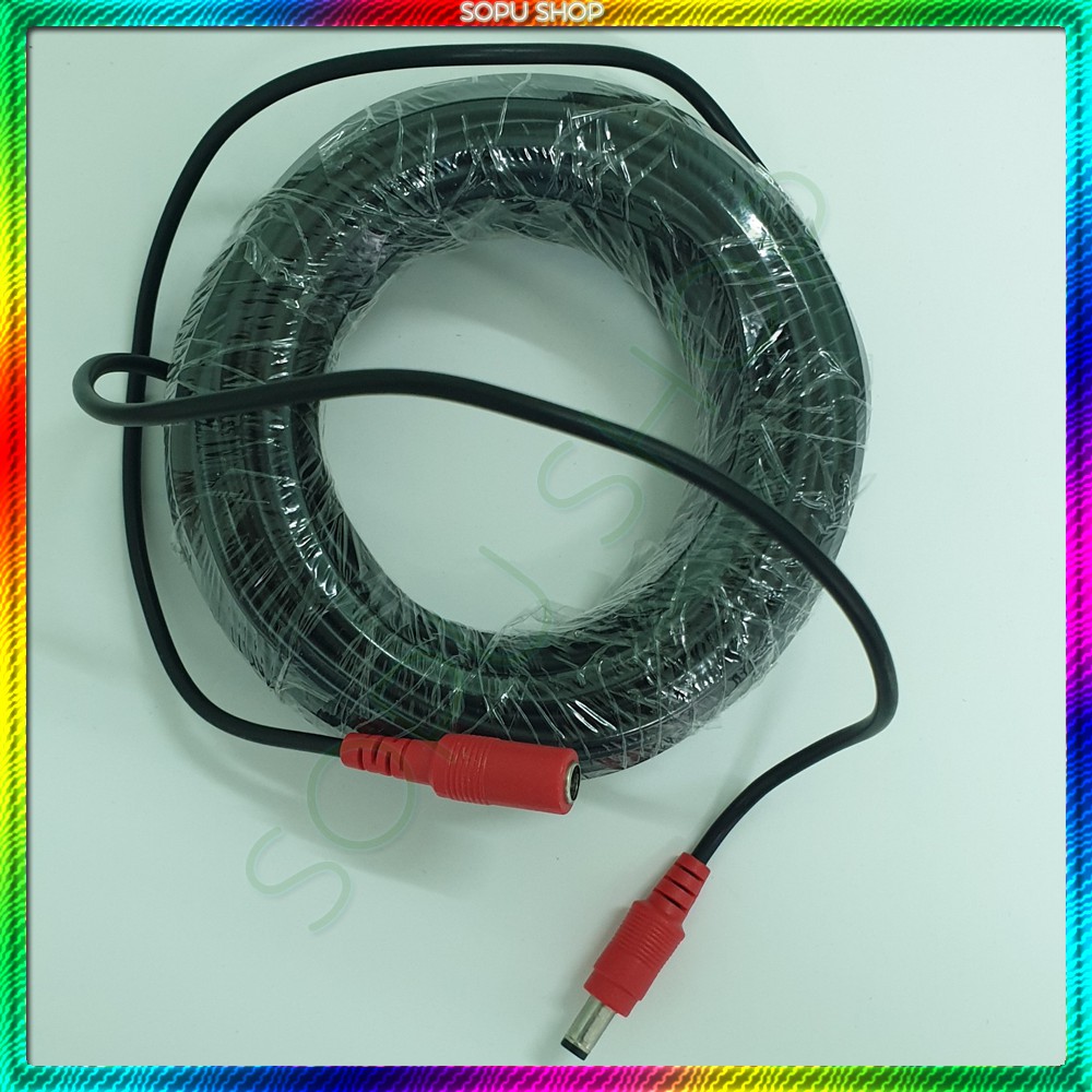 Dây nguồn Nối Dài, Kéo Dài Cho Camera, Dài 20 Mét, Hàng Chính Hãng Ezviz