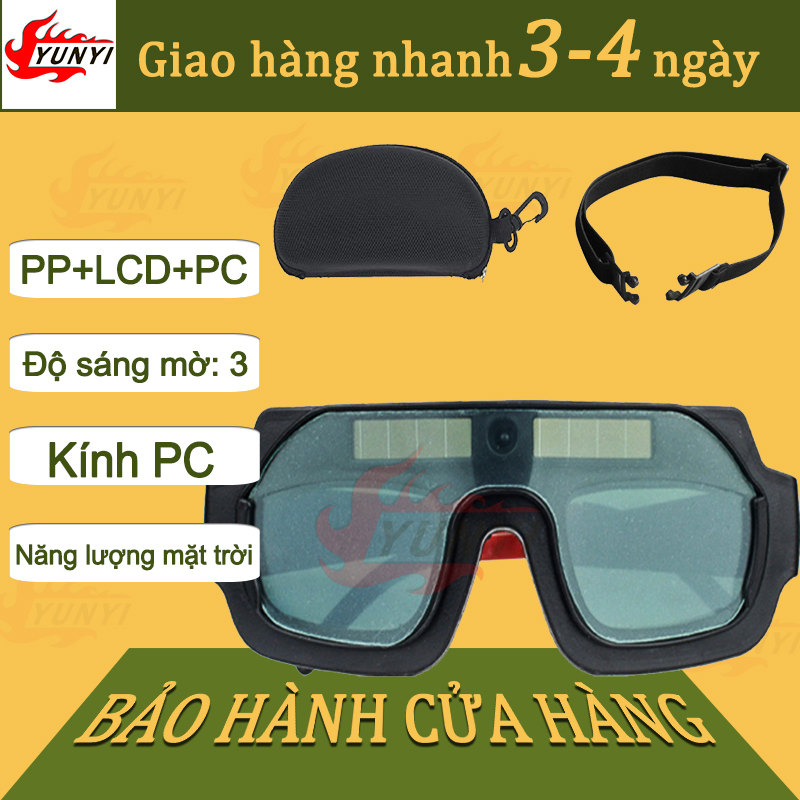 Kính hàn điện tử Kính hàn tự động làm tối chống chói cho thợ hàn hồ quang Argon,Kính bảo hộ hàn điện tử tự động làm tối chuyên dụng