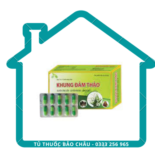 Viên uống xuyên tâm liên Khung Đảm Thảo - Hộp 30 viên - Hadiphar