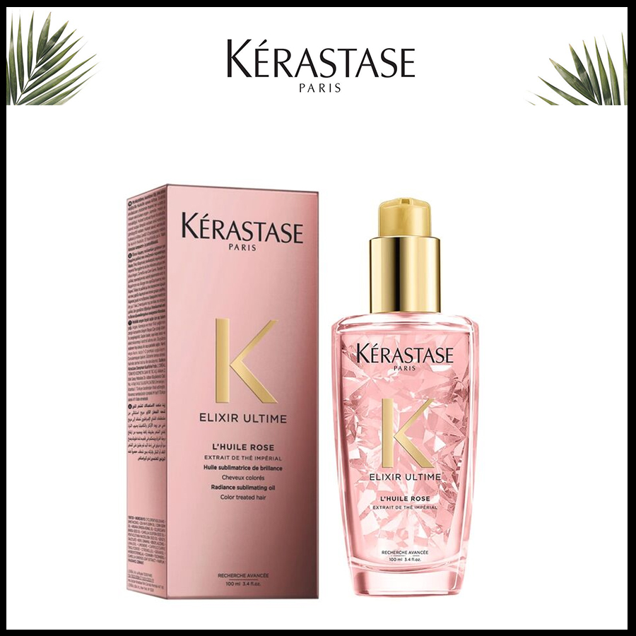 Dầu dưỡng tóc cho tóc nhuộm Kérastase Elixir Ultime Rose Hair Oil 100ml
