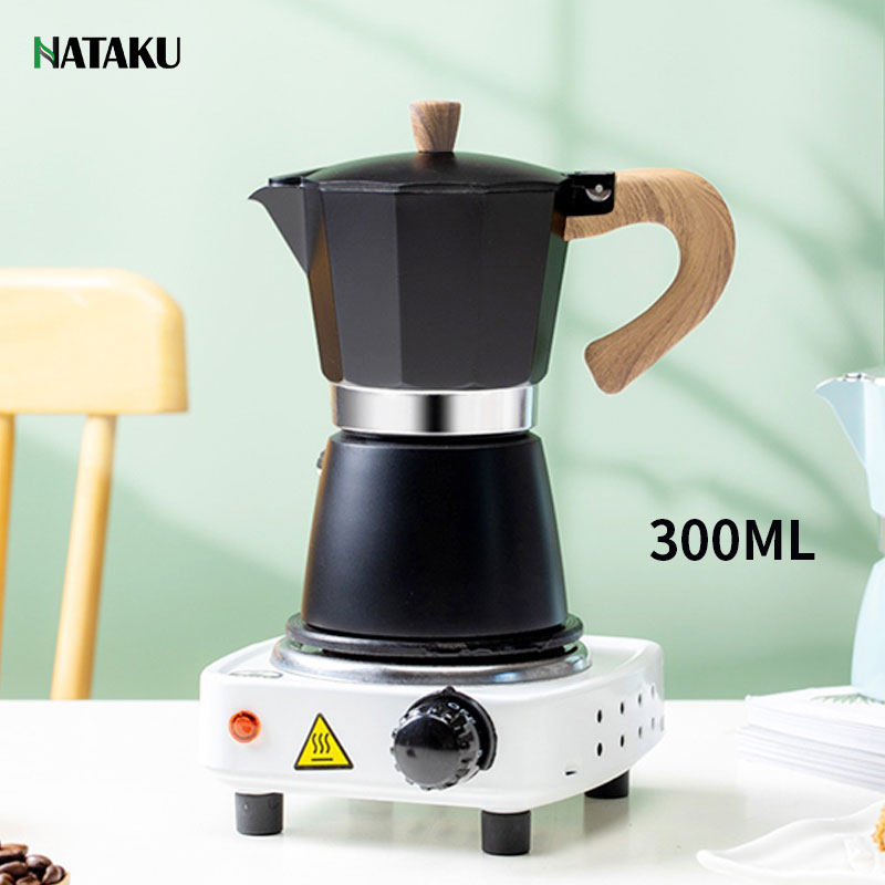 Bình pha cà phê 300ml Moka Pot Ấm pha cà phê moka Chất lượng cao Coffee kettle