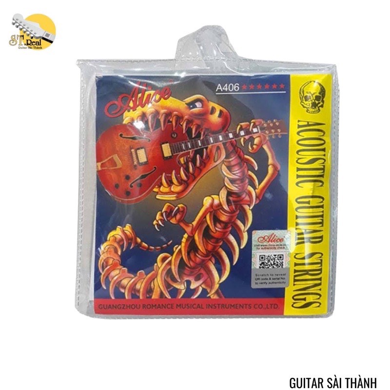 Dây đàn guitar acoustic A406,A206- Dây kim loại