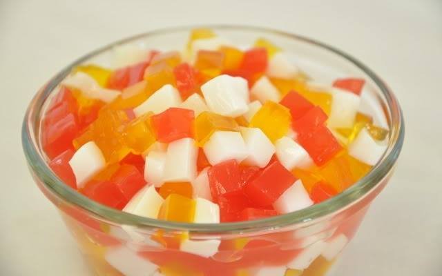 Thạch rau câu trái cây 500g ⚡ loại ngon ⚡ thạch trái cây thơm ngon