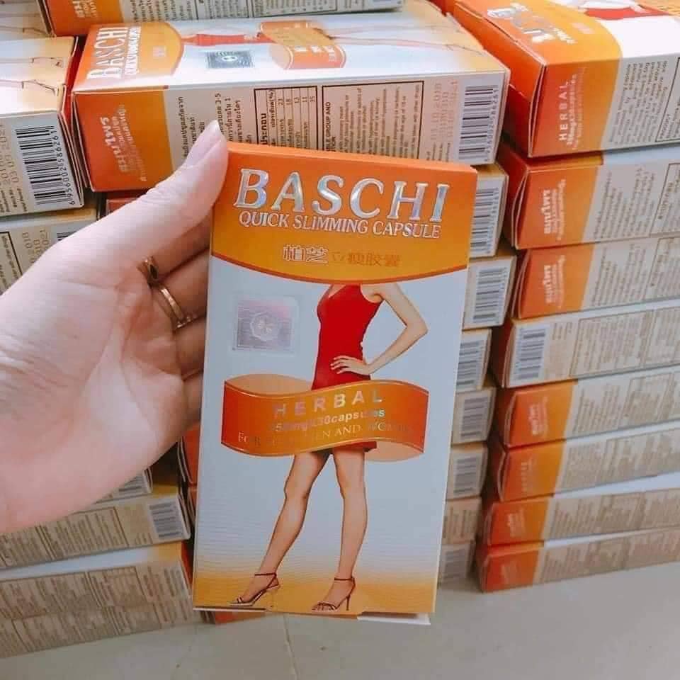 Viên uống giảm cân baschi cam thái lan 30 viên