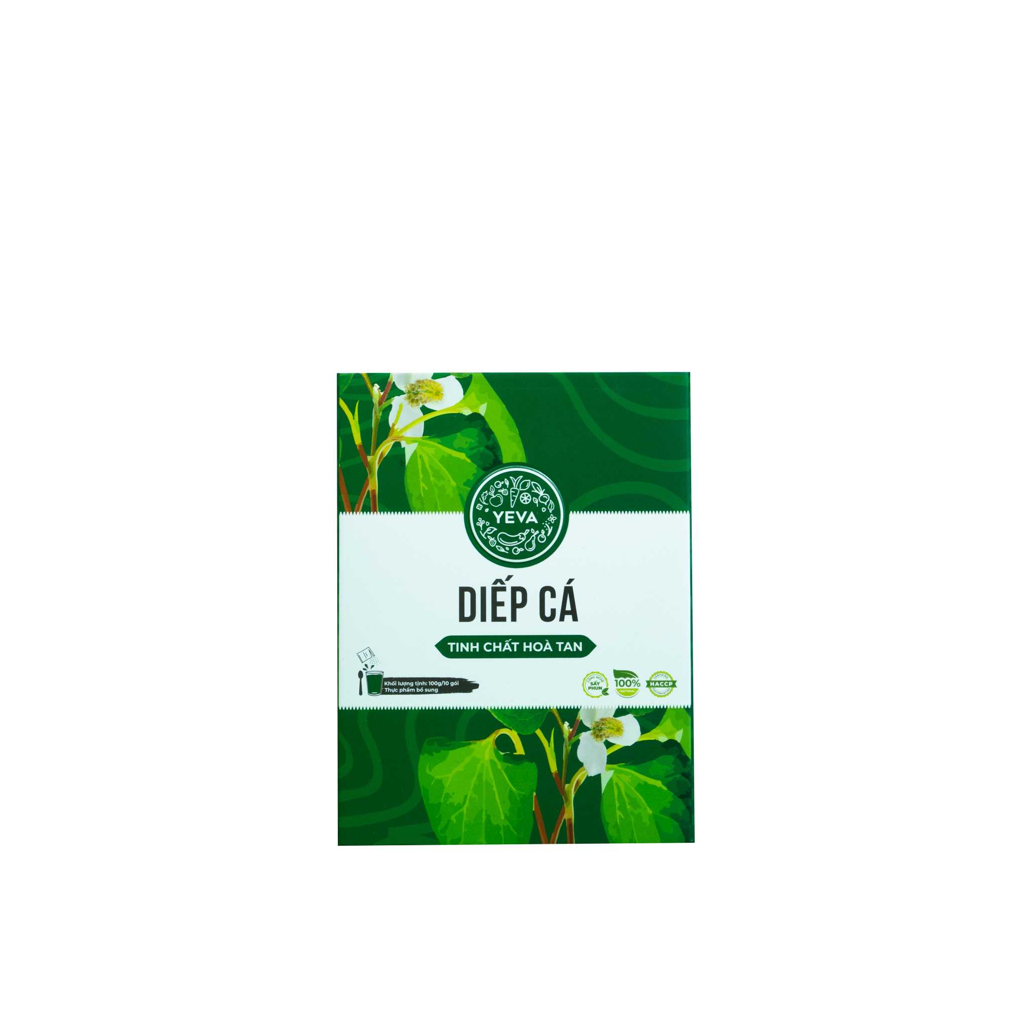 Bột tinh chất diếp cá yeva- hộp 10 gói