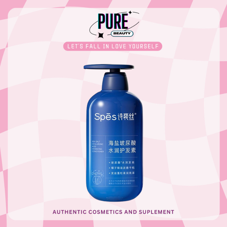 Spes Sea Salt Conditioner – Cleanses & Smoothes Hair 600ml
