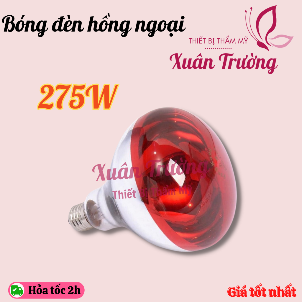 Bóng đèn hồng ngoại 275W dùng cho đèn trị liệu | Bóng đèn 275W