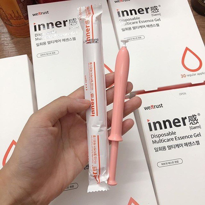 LẺ 10 CÂY - Dung dịch phụ khoa giữ ẩm và làm sạch Inner Garm Disposable Multicare Essence Gel