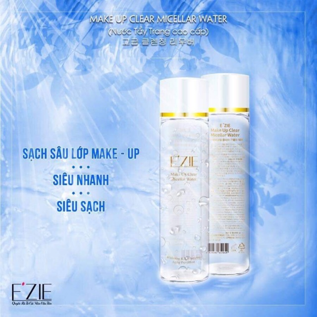 Nước tẩy trang cao cấp e’zie 150ml