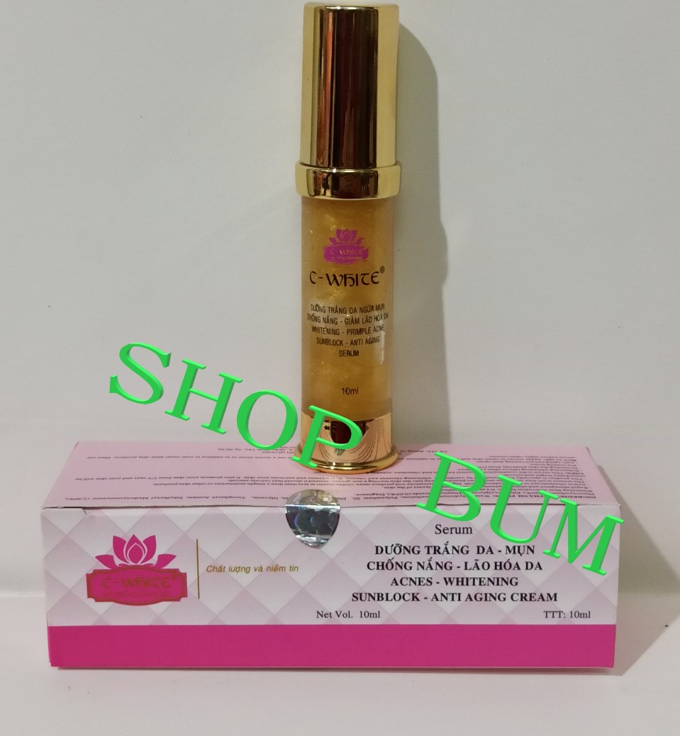 Serum C White dưỡng trắng da - ngừa mụn - chống nắng - lão hóa da