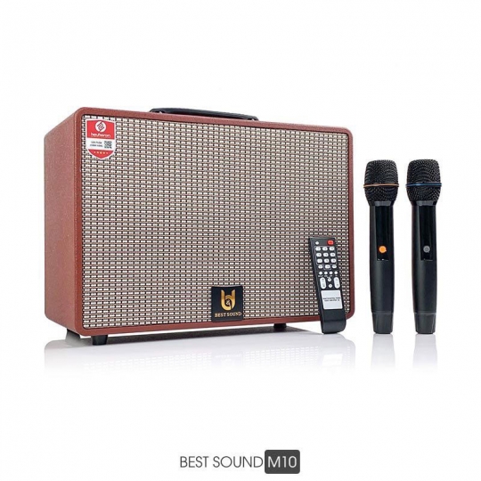 (Tặng Micro Hát Karaoke) Loa Bluetooth di động Beatbox M10 - Loa kéo Beatbox M10 Âm Thanh Cực Hay - Loa Mini - Loa Vi Tinh - Loa May Tinh