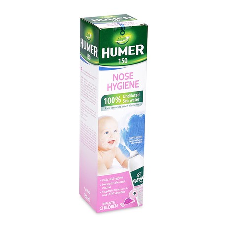 Xịt mũi muối biển humer 150 trẻ em trên 1 tháng tuổi