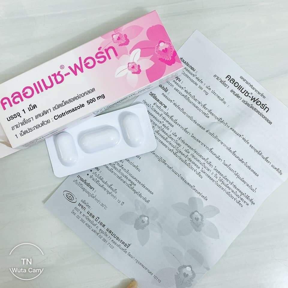 Đặt phụ khoa ClomazForte Thái Lan
