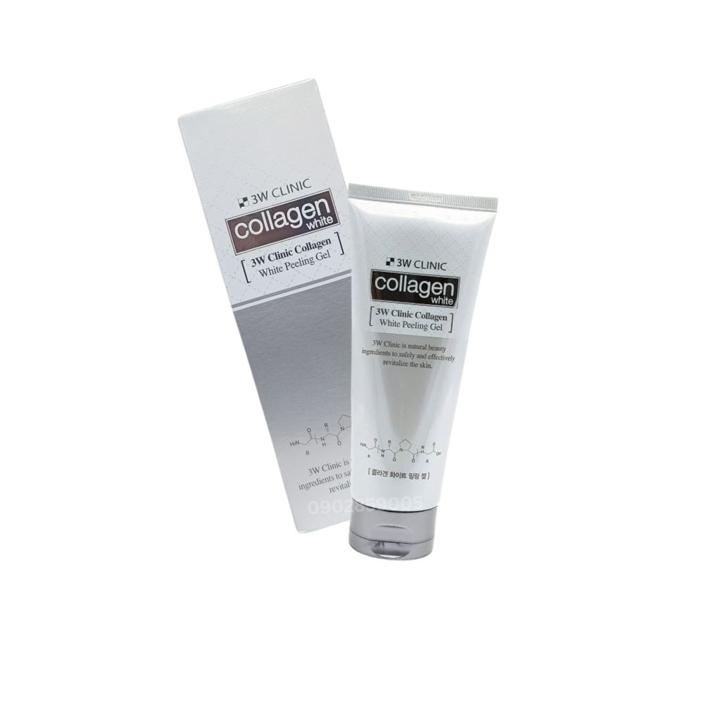 Tẩy tế bào chết 3w clinic collagen trắng da 180ml