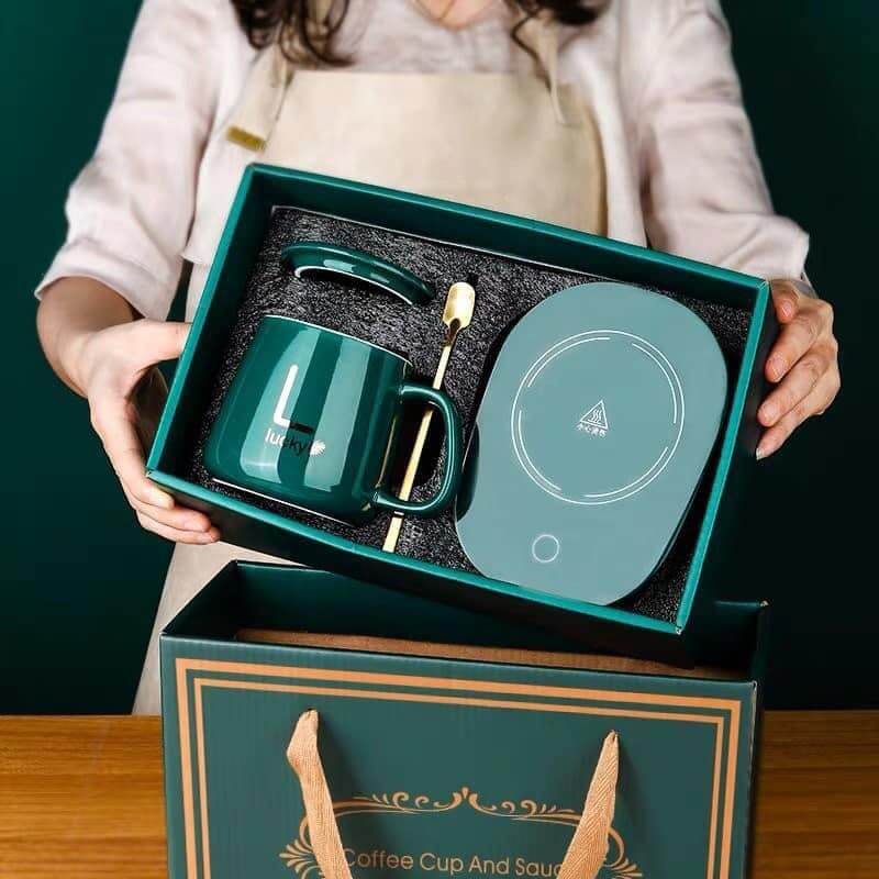 BỘ CỐC HÂM NÓNG ĐỒ UỐNG LUCKY