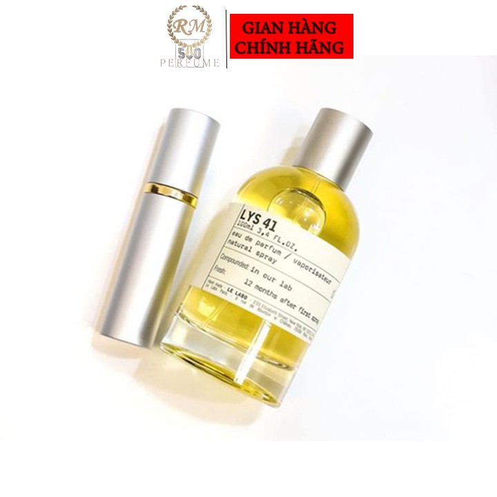 Nước hoa unisex Le Labo Lys 41, nước hoa nam nữ giữ mùi lâu hương hoa cỏ đem lại sự sang trọng quyến rũ dung tích 5ml/ 10ml/ 20ml