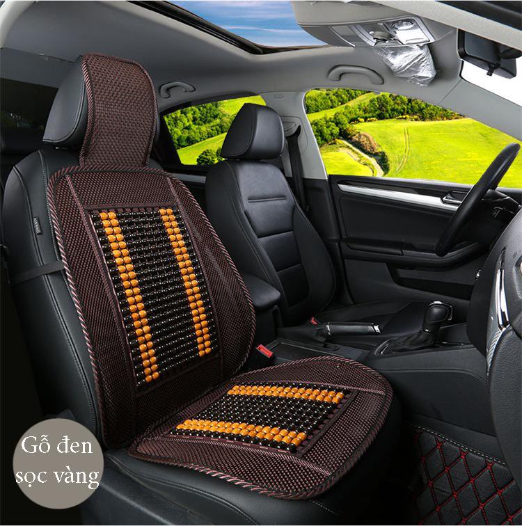 Bộ lót ghế và lưng chống nóng bằng hạt gỗ