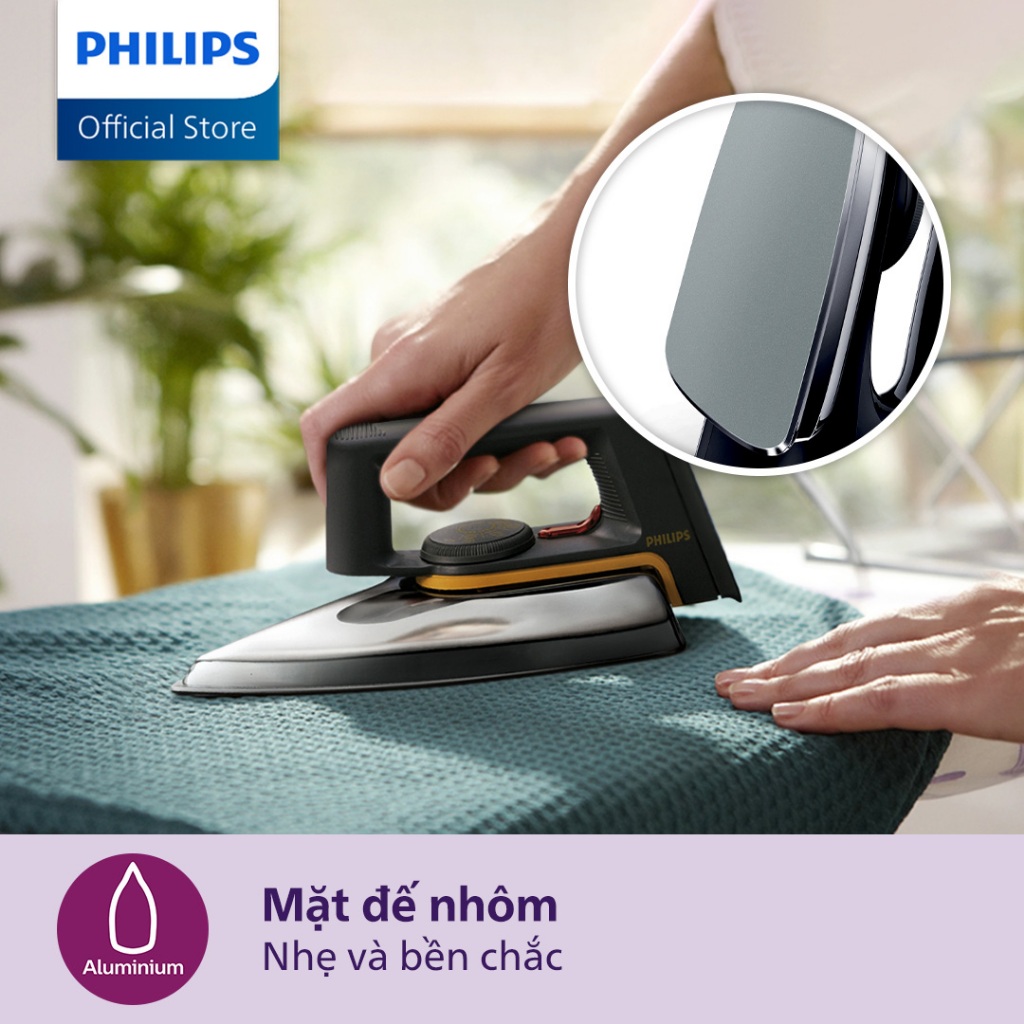 Bàn ủi khô philips hd1172/01