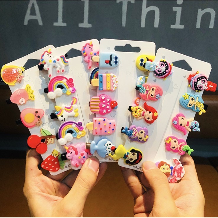 Kẹp Tóc Cho Bé Gái Hàn Quốc Siêu Cute