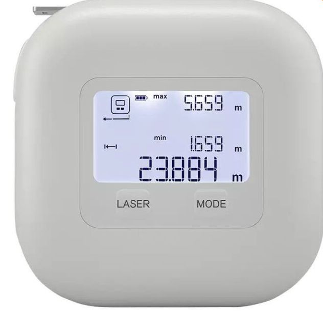 Thước cuộn laser ak301 akku