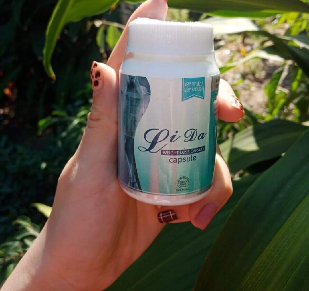 [HCM]Giảm cân hộp nhựa lida xanh mẫu mới 30 viên