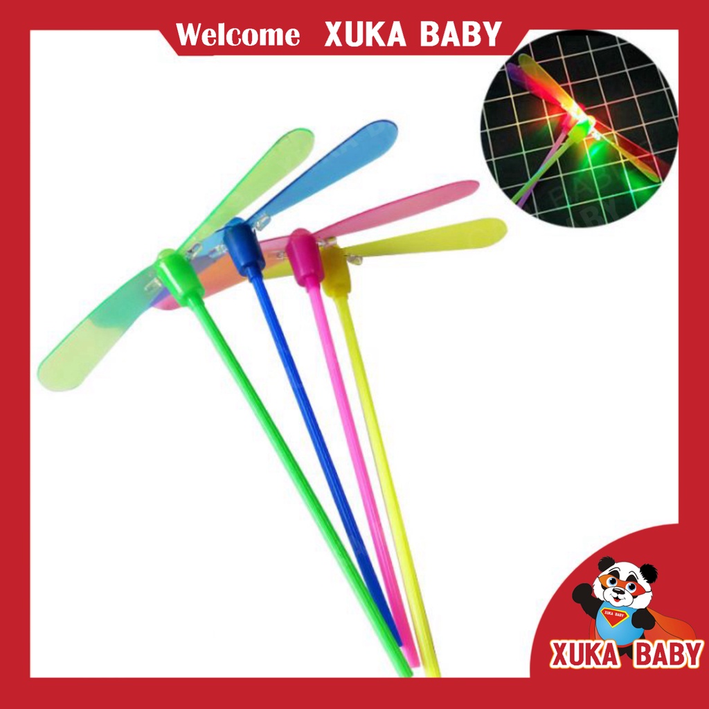 Chuồn chuồn bay, chong chóng bay có đèn led phát sáng nhiều màu sắc cho bé 💖