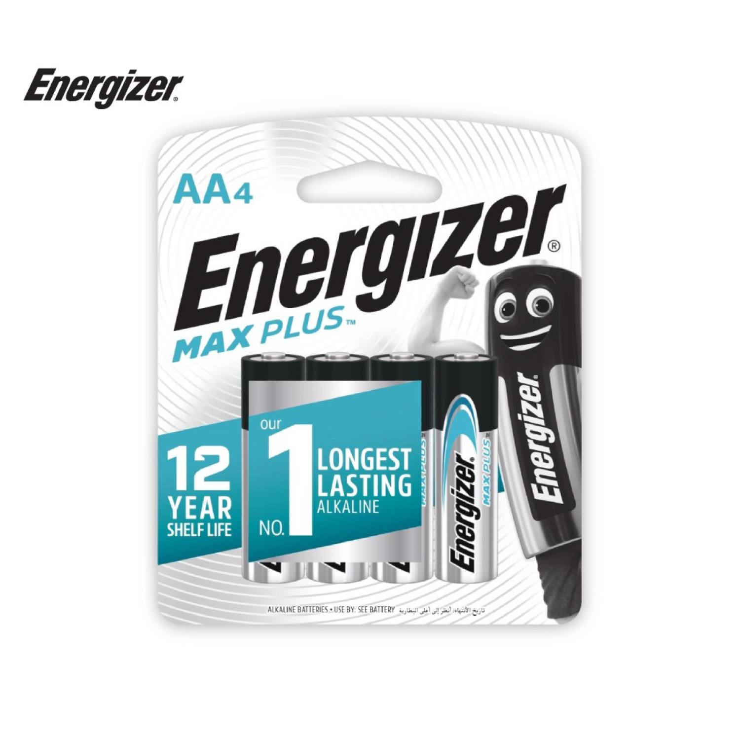 Pin energizer aa max plus ep91 bp4 - 100922575