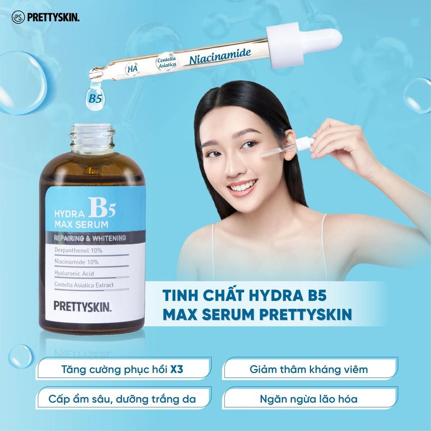 Serum B5 Pretyskin Hydra Max Tinh Chất Phục Hồi Dưỡng Trắng 50ml