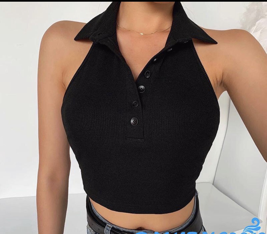 [HCM]Áo Polo Sát Nách Nữ - Áo Có Cổ Sát Nách - Áo Kiểu Thời Trang