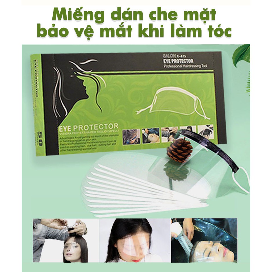 Hộp 50 miếng kính dán che mặt khi làm hóa chất