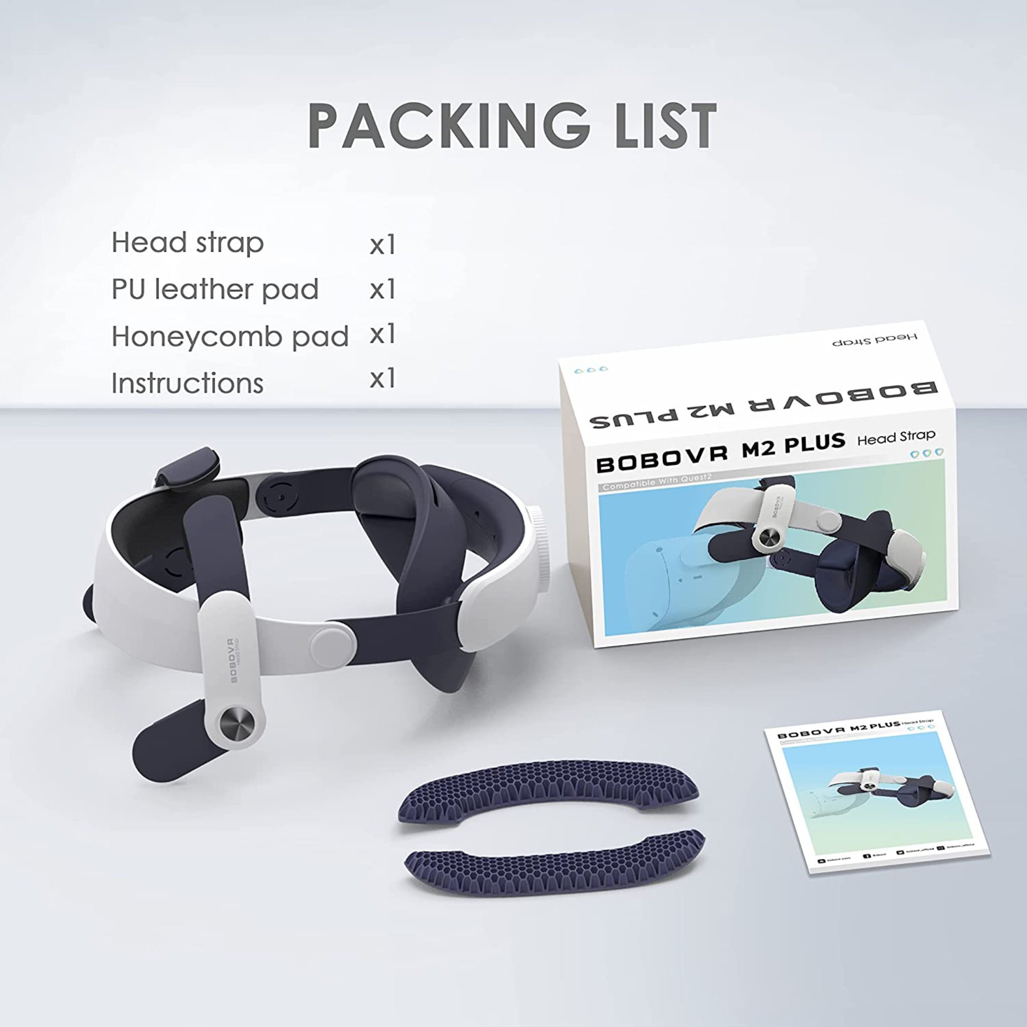 Strap đeo BOBOVR M2 Plus cho Quest 2 icamp