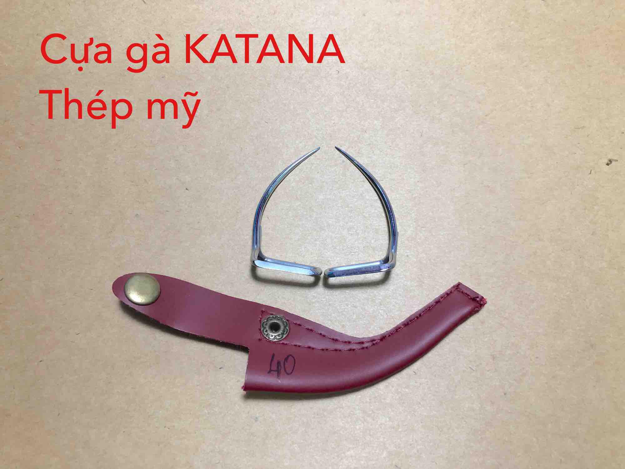 Cựa gà tre 40 thép mỹ