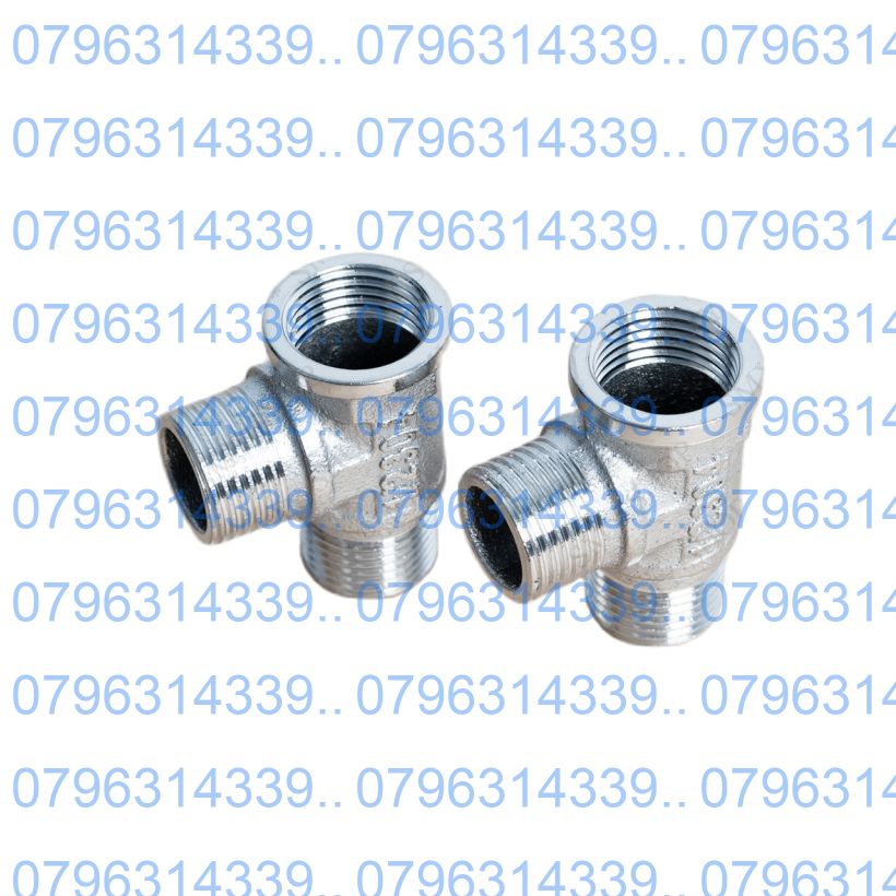 Bộ 2 tê ren inox ø 21 - 2 đầu ren ngoài - 1 đầu ren trong