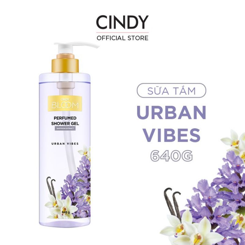 - Sữa tắm Cindy Bloom Urban Vibes hương nước hoa