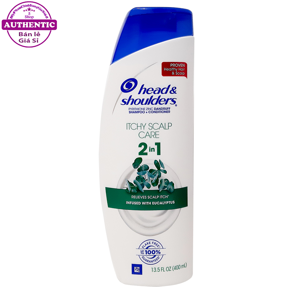 Dầu Gội HEAD & SHOULDERS Ngăn ngừa Gàu Bảo Vệ Da Đầu USA 400ML - ITCHY SCALP CARE