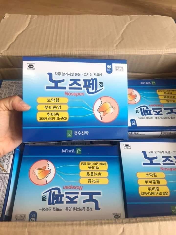 Thuốc Đặc Trị Viêm Xoang Hàn Quốc NOSEPEN