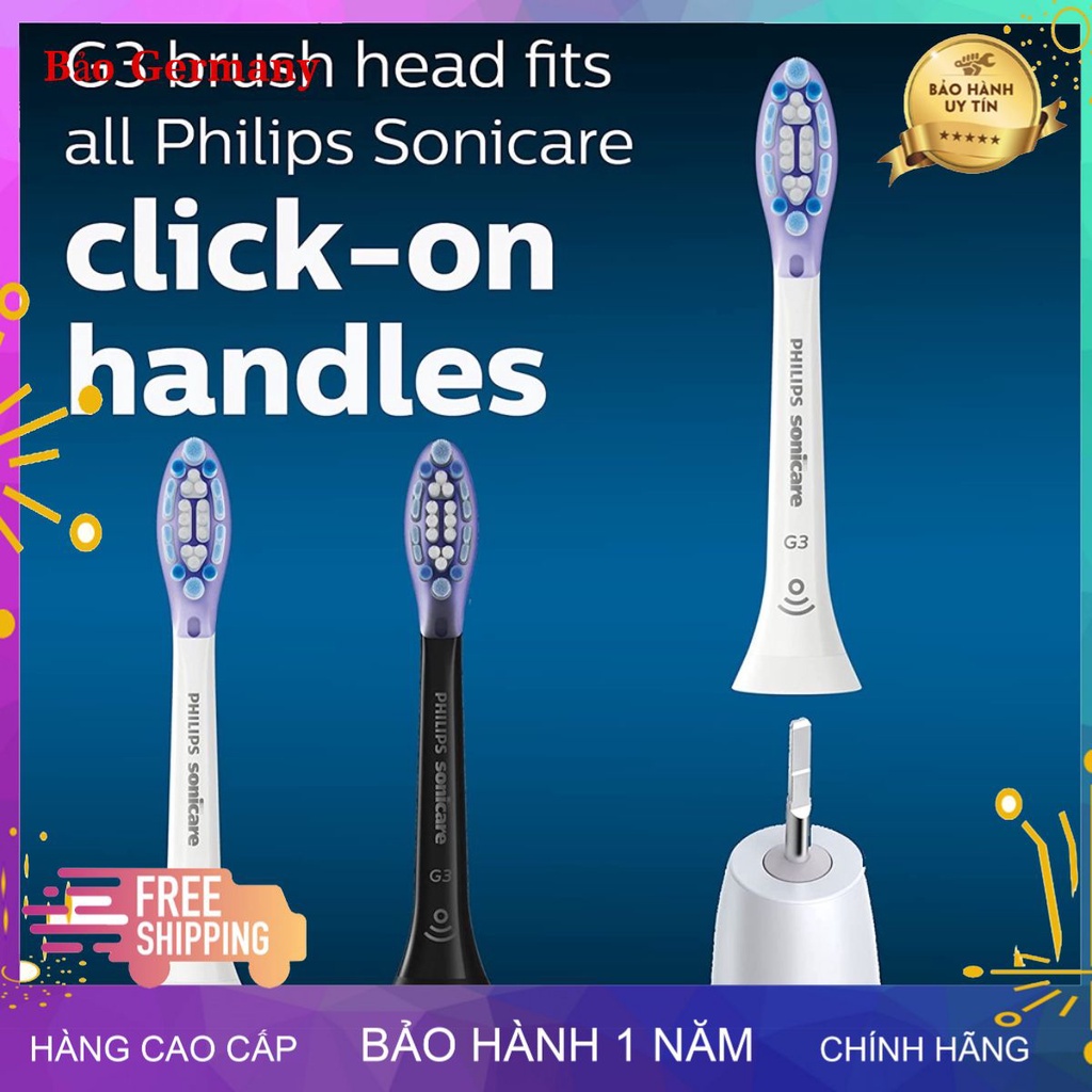 Set 4 đầu bàn chải thay thế Philips Sonicare G3 Premium Gum Care HX9054