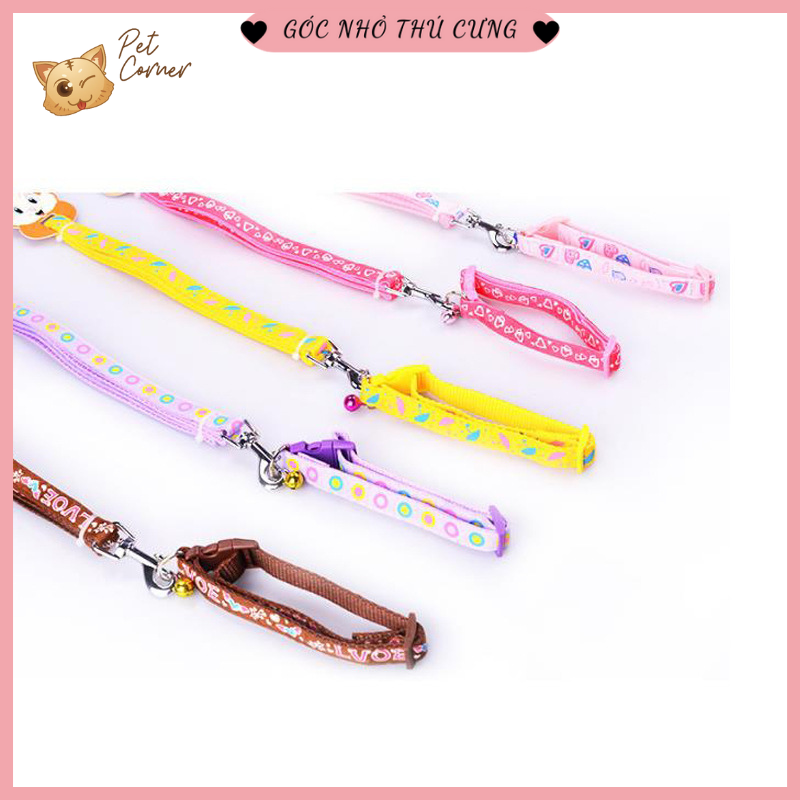 [Siêu rẻ] Dây dắt thú cưng đi dạo (Dây dắt cho mèo đi dạo, đi chơi)