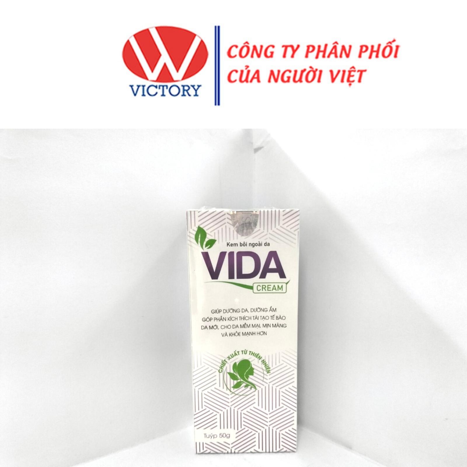 Vida Cream với tinh chất từ rễ cam thảo giúp dịu da, mềm da, giảm mẩn ngứa