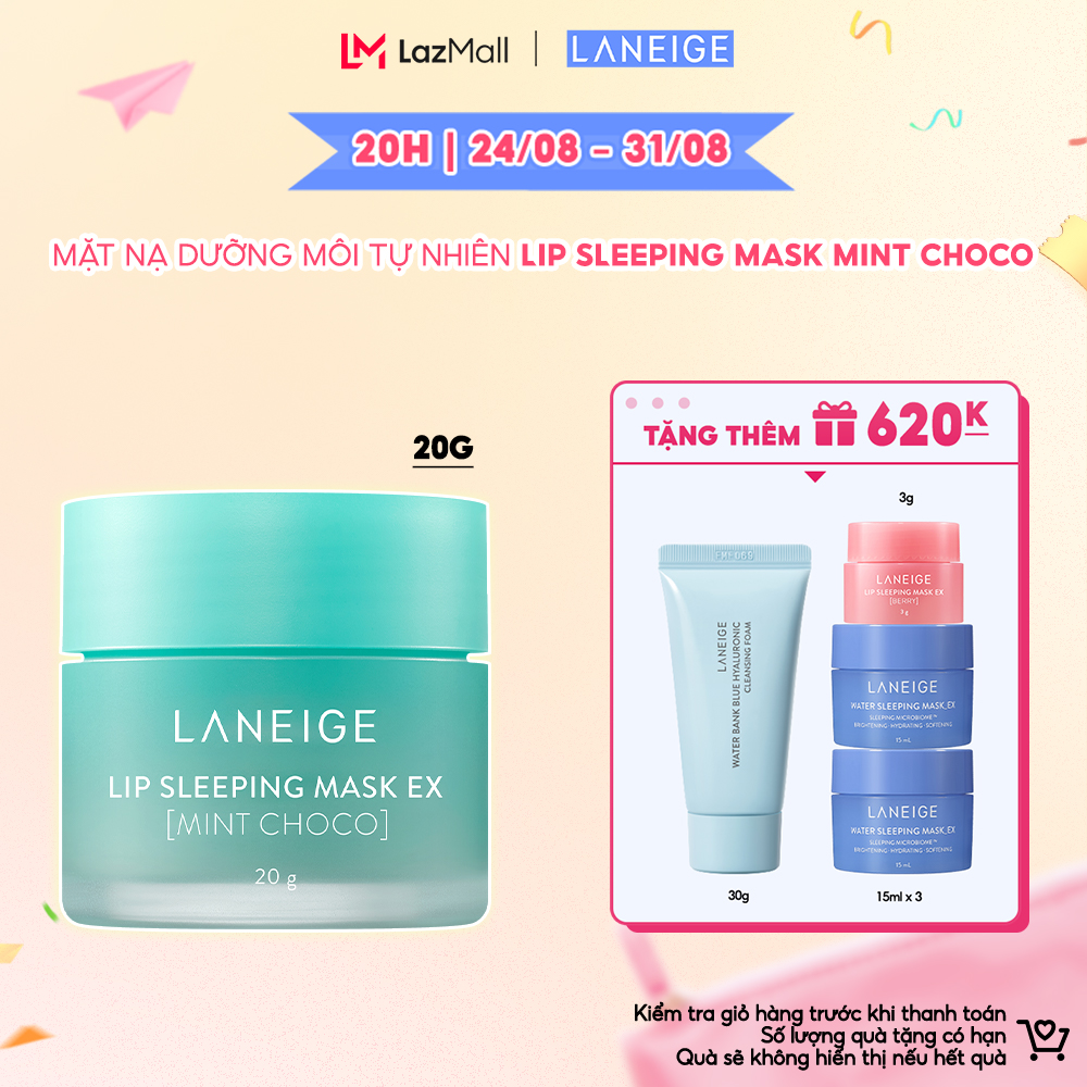 Mặt Nạ Dưỡng Môi Tự Nhiên Laneige Lip Sleeping Mask Mint Choco 20g