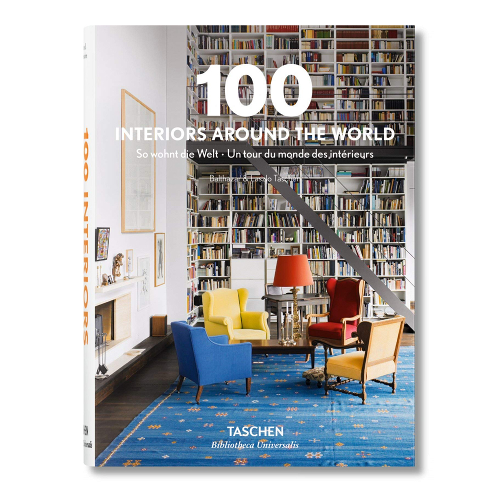 Artbook - Sách Tiếng Anh - 100 Interiors Around the World