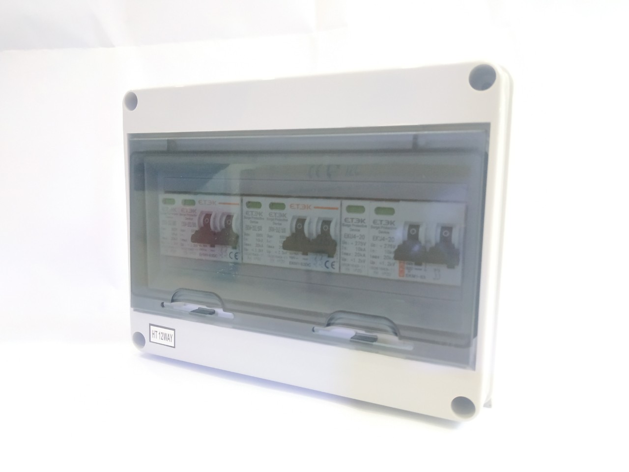 Tủ điện NLMT  2 string 500VDC 1pha-5kW, Năng Lượng Mặt trời, tủ điện DC 500V