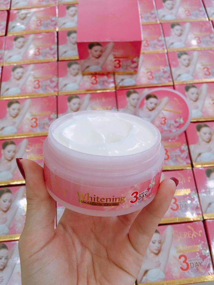 [HCM]Kem tri thâm nách 3 Day Serein Whitening Underarm Cream dưỡng trắng làm hồng da