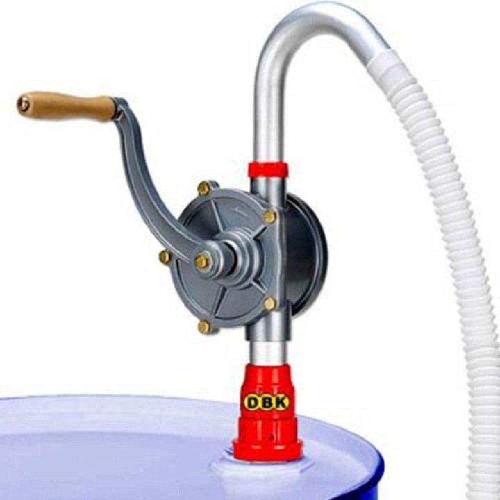 Máy bơm nước, Bơm dầu, Bơm nhớt đa năng quay tay bằng nhôm siêu nhẹ