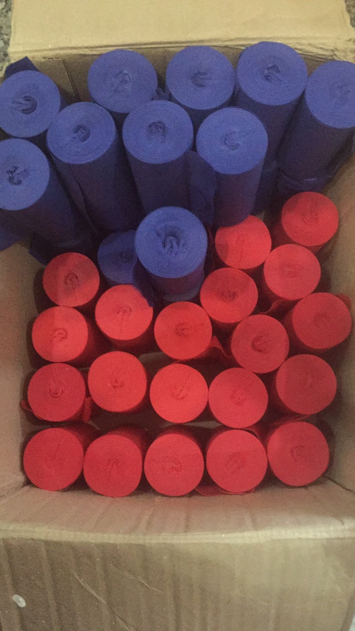 Si cuốn hàn quốc , Băng quấn đường ống bảo ôn ,Băng Quấn Pvc - Cuộn Simili Màu Đỏ,xanh,vàng,đen..