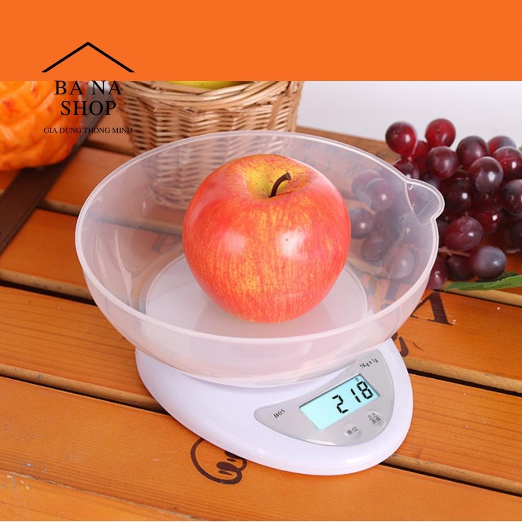 Cân tiểu ly 5kg Electronic kitchen scale - cân nhà bếp- dụng cụ nhà bếp