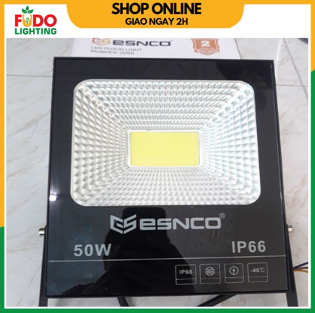 Đèn Pha led 5054 ESNCO 30W, 50W, 100W, 200W chíp LED, chống nước IP66.