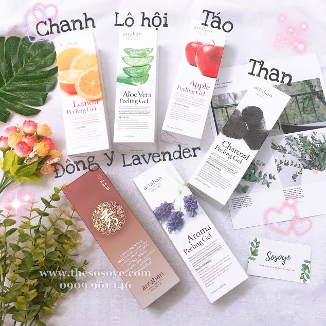 Gel tẩy tế bào chết Arrahan 150ml