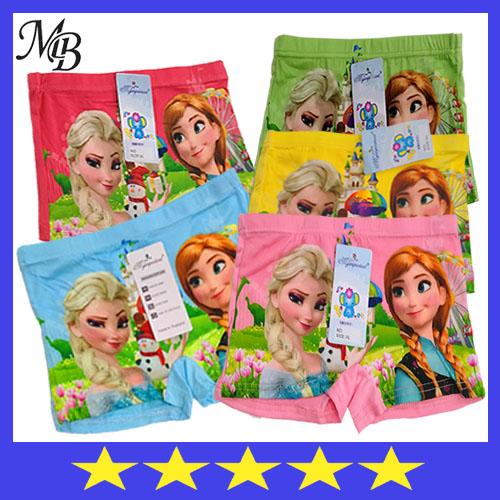 Combo 5 quần chip Elsa & Anna cho bé gái - Combo 5 quan chip Elsa & Anna cho be gai
