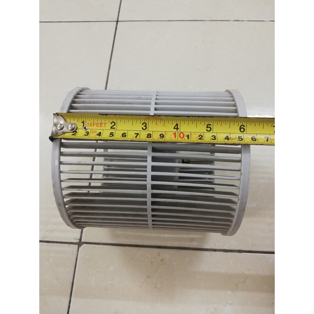 Cánh quạt máy hút mùi kính cong 15,5 cm trục ốc hãm -